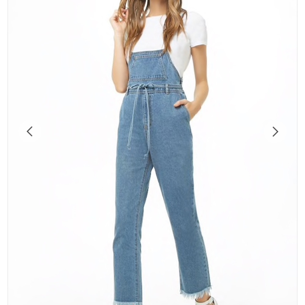 Cami Denim Overalls - Picture 3 of 6